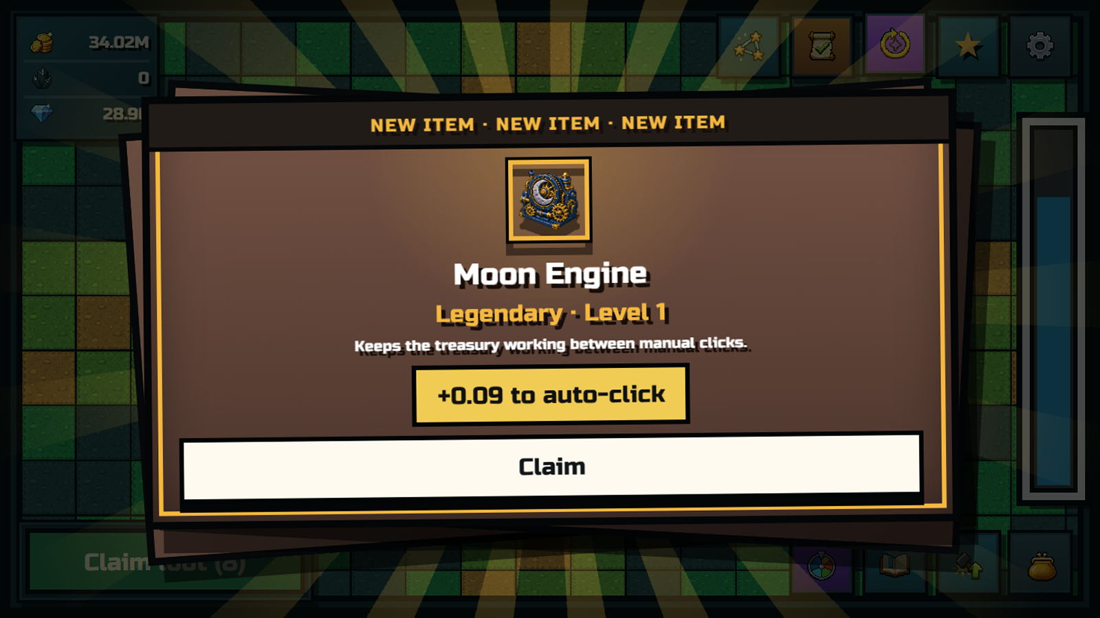 Treasure Button: Click the Button — screenshot 8