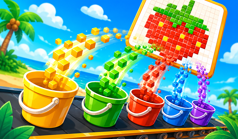 Pixel Buckets game cover