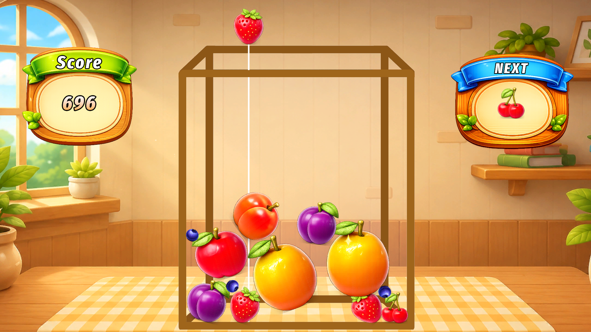 Suica Summer Fruit Merge 2048 — screenshot 2