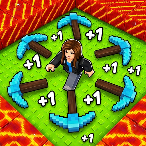 +1 Pickaxe Swing Escape icon