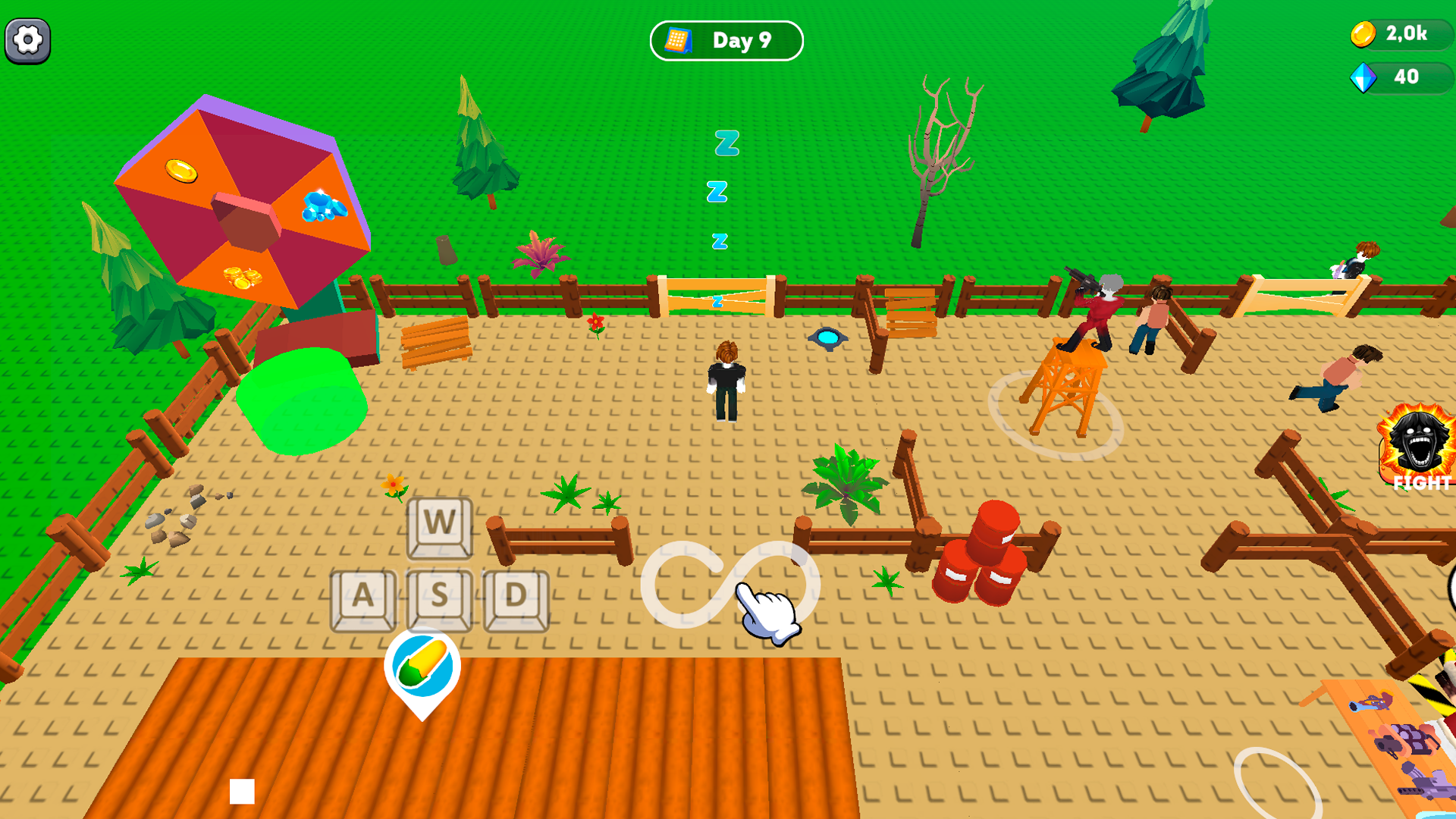 Obby: Defend your base from 67 — screenshot 1