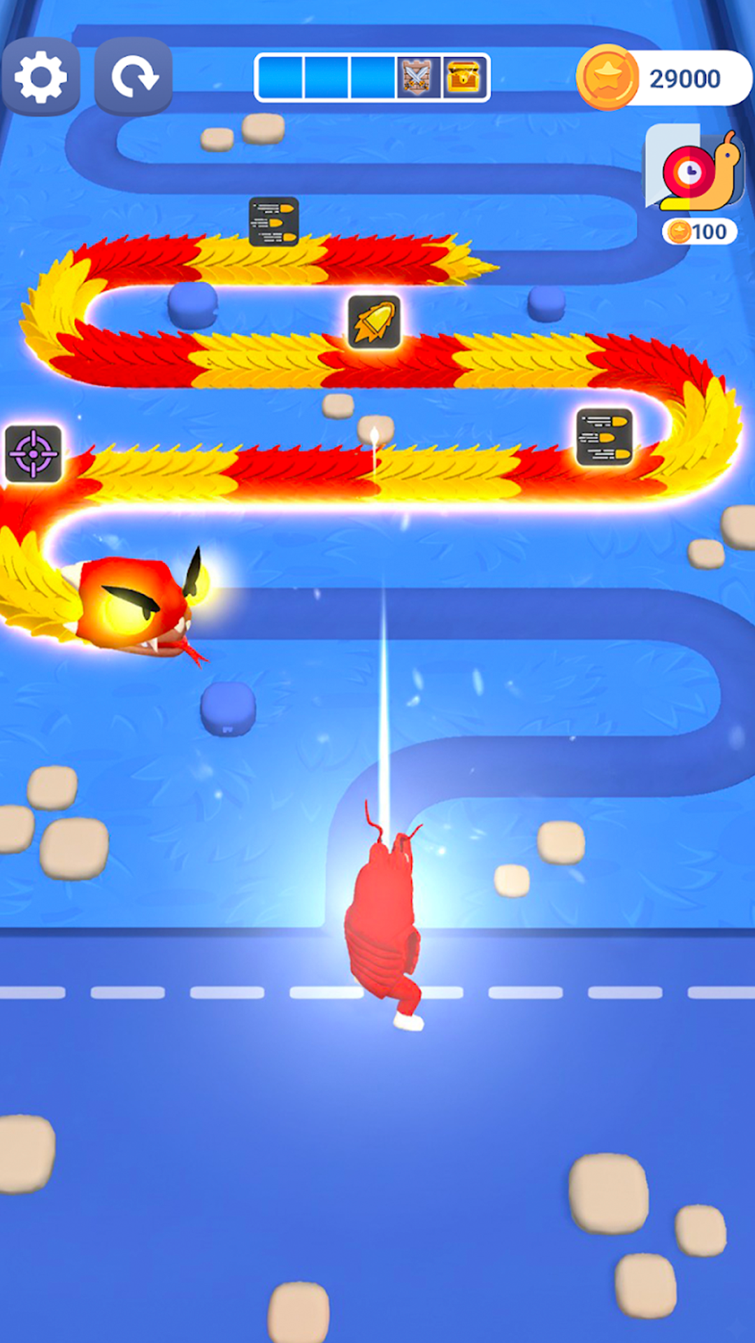 Snake Attack Shooter screenshot 8