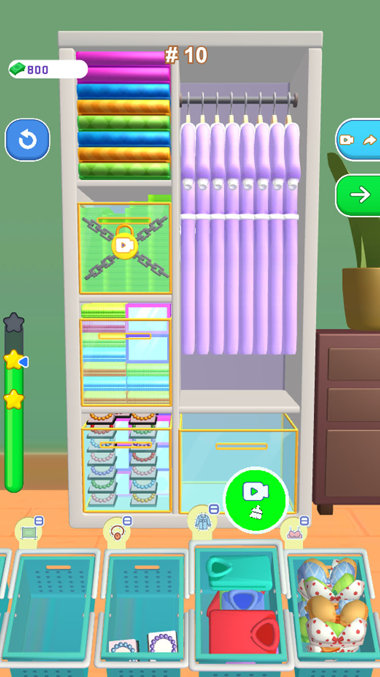 Girl's wardrobe: Storage master screenshot 8