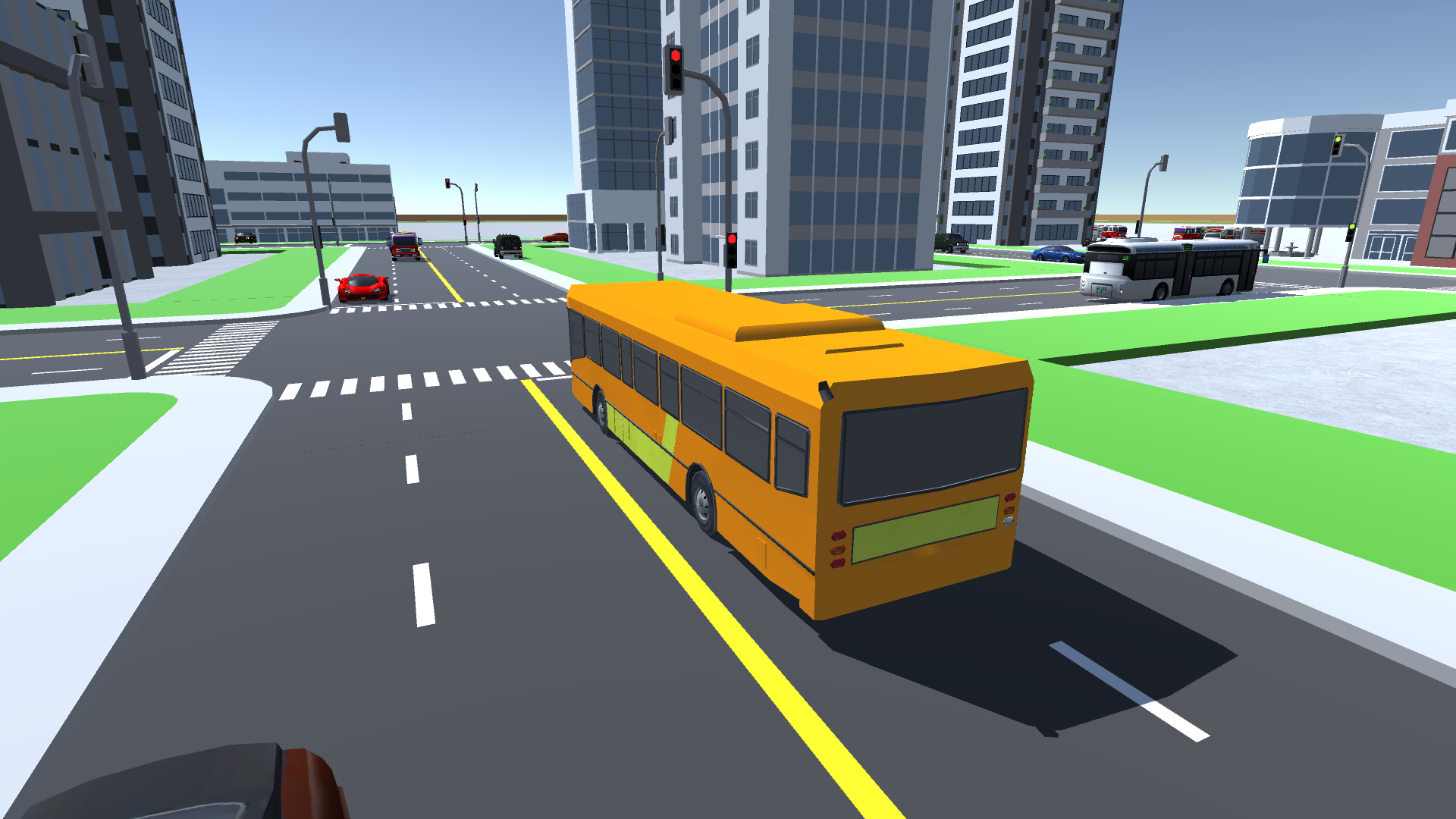 Simulator - yellow bus 2023 screenshot