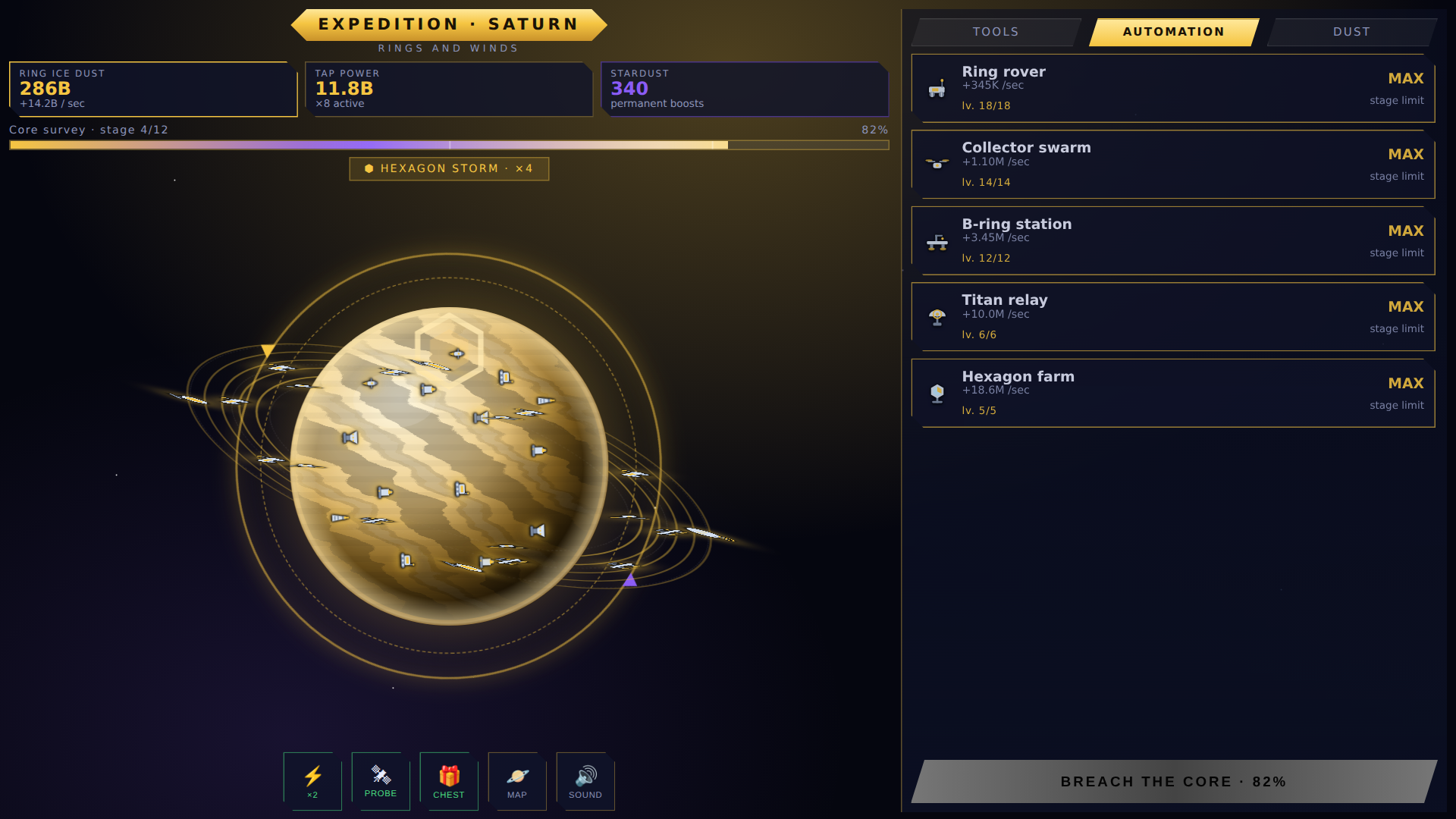 Expedition: Clicker to the Edge of the Universe — screenshot 1