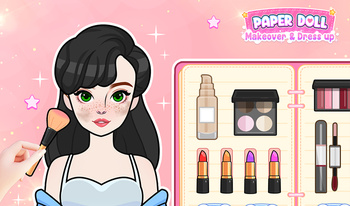 Paper Doll Makeover & Dress Up