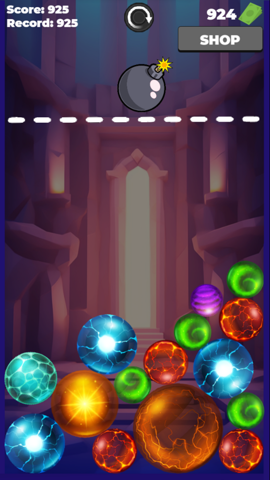 Connect the balls together screenshot 4