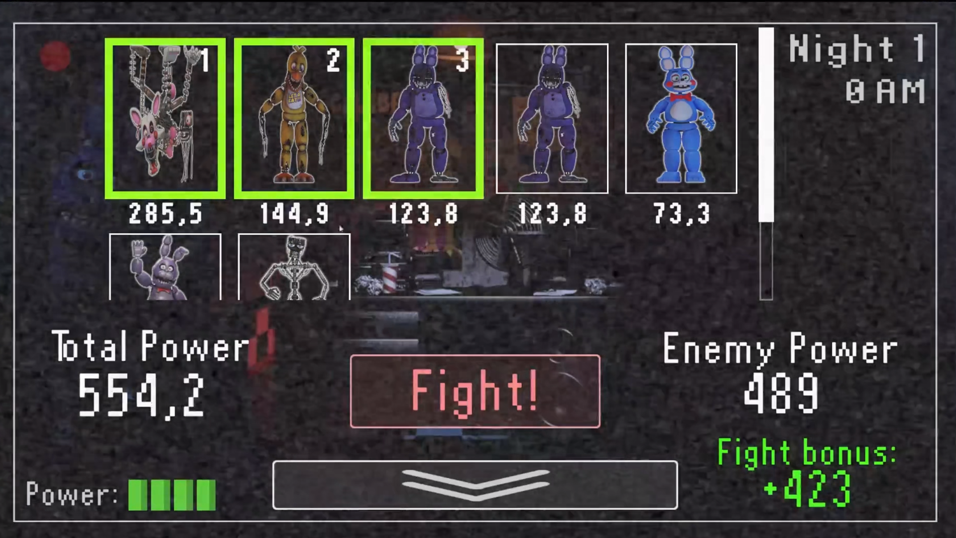 FNAF Merge: The Battle of the Animatronics — screenshot 7