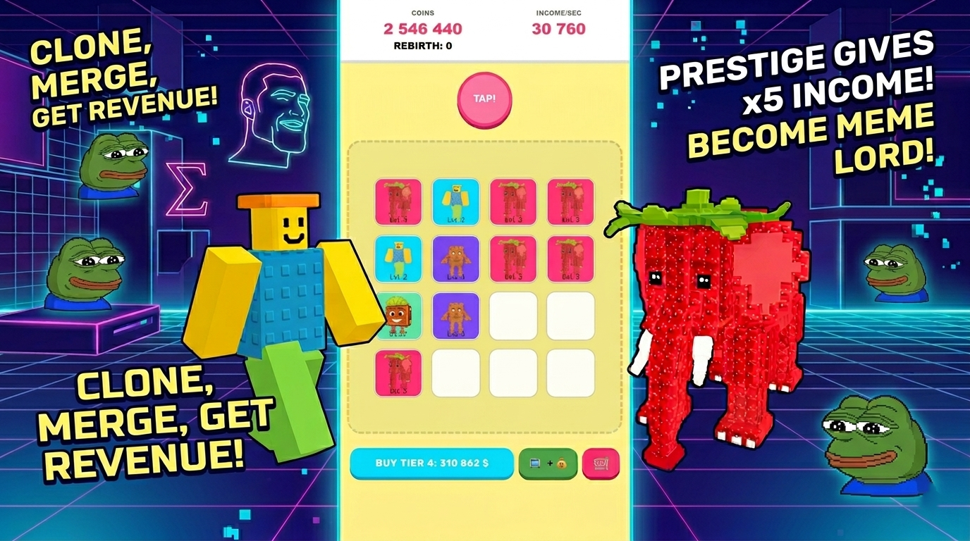 Brainrot Evolution: Meme Clicker — screenshot 4