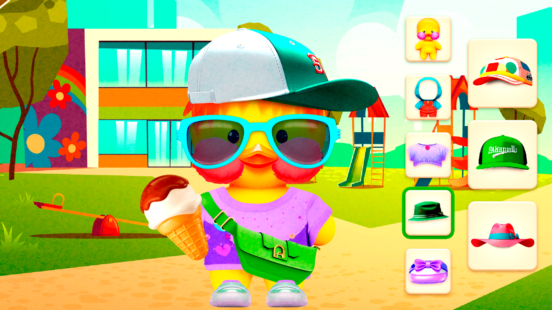 Lalafanfan Duck Stylist: Dress Up screenshot