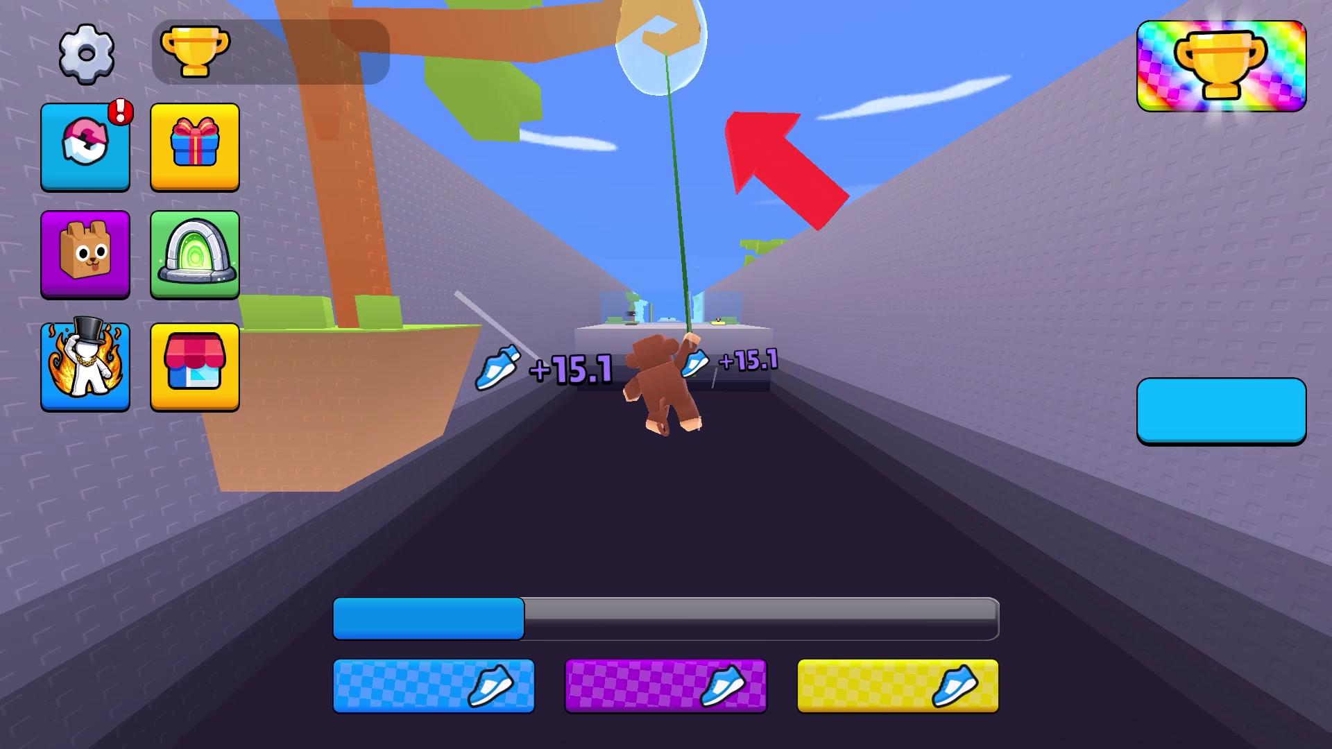 +1 Speed - Monkey Parkour Obby — screenshot 7