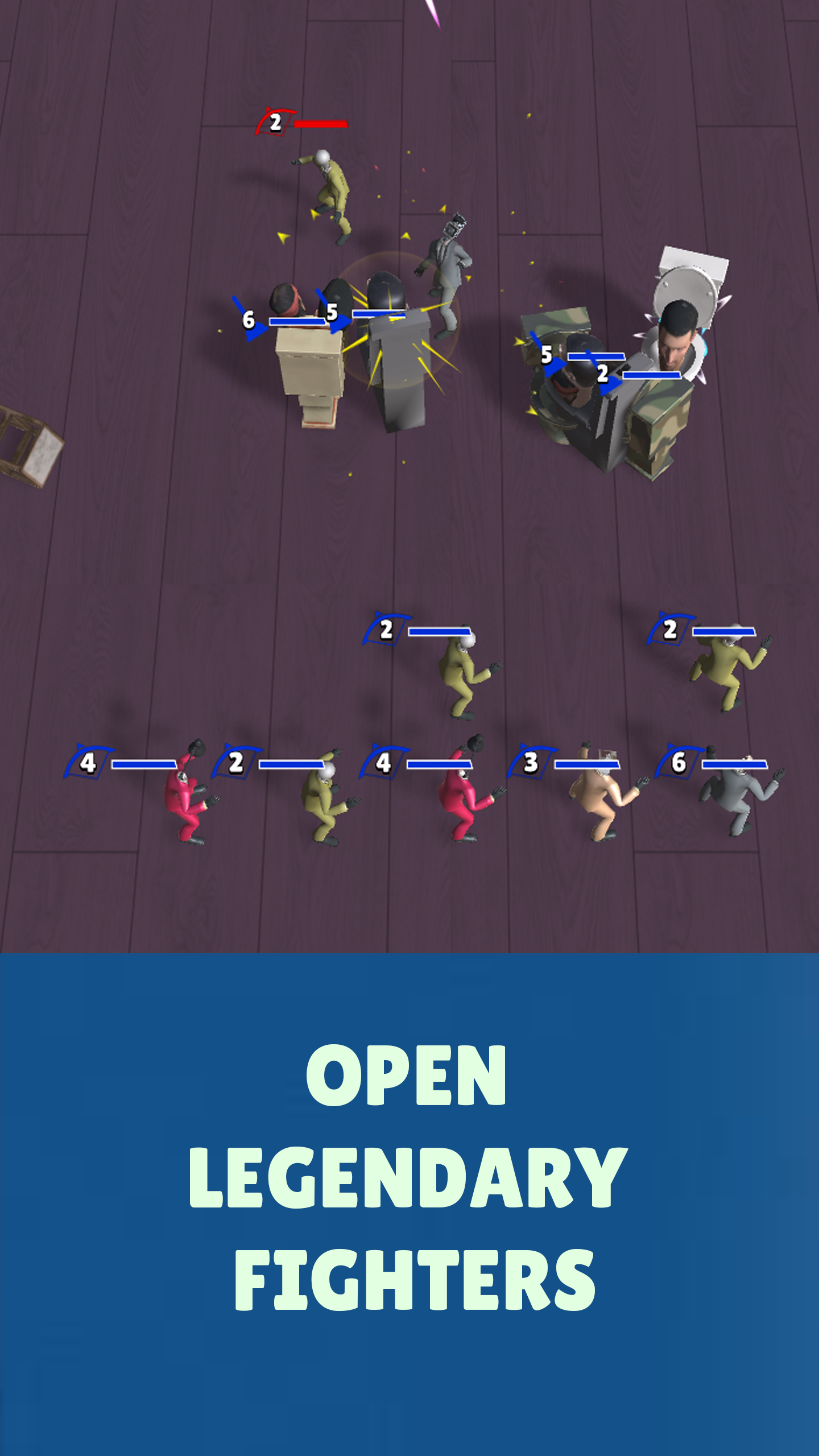 Skibidi Merge: Toilet Battle screenshot 4