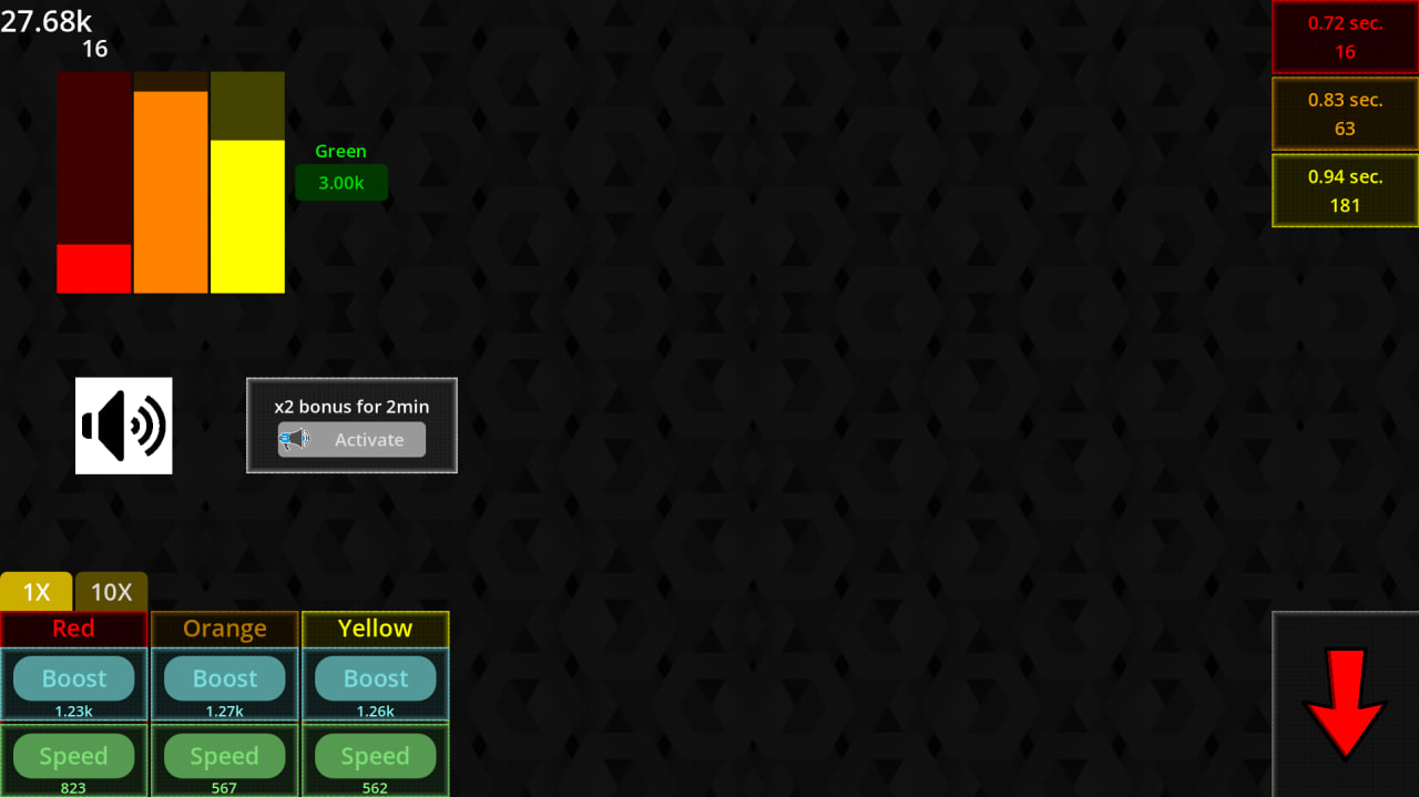 Color Sticks: Idle — screenshot 1