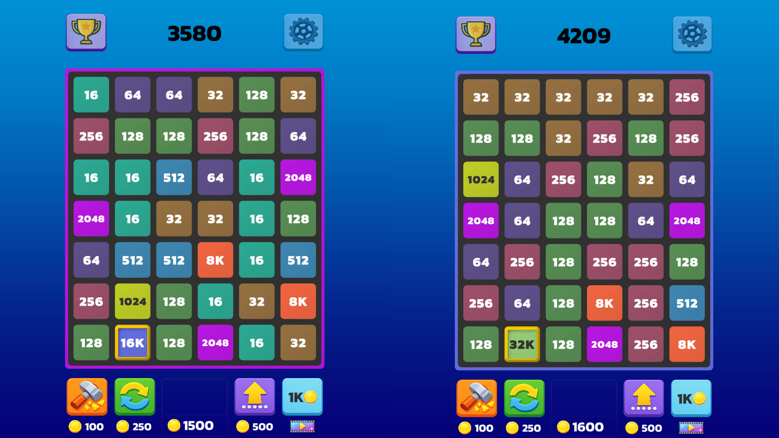 2048 Line Merge — screenshot 3