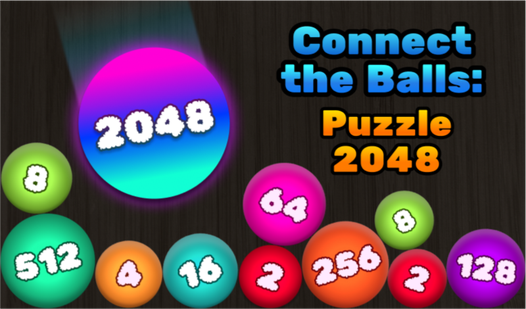 Connect the Balls: Puzzle 2048