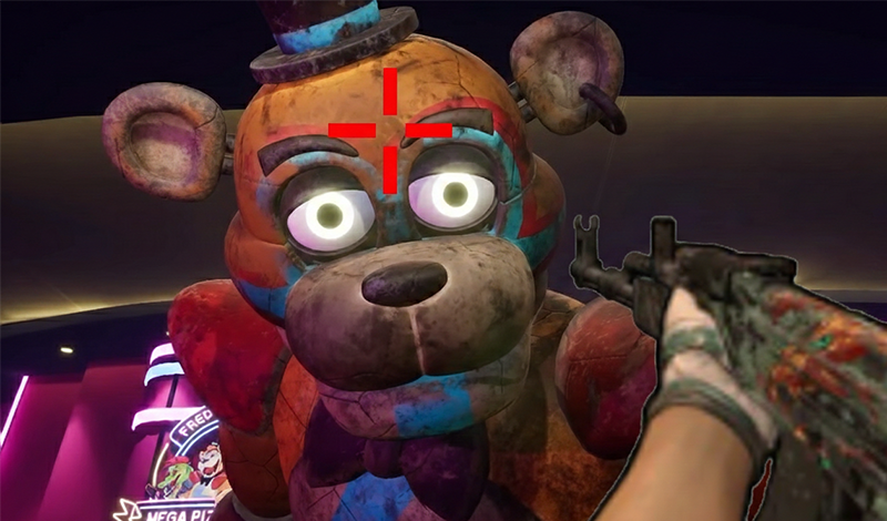 Robbery pizzerias Fnaf game cover