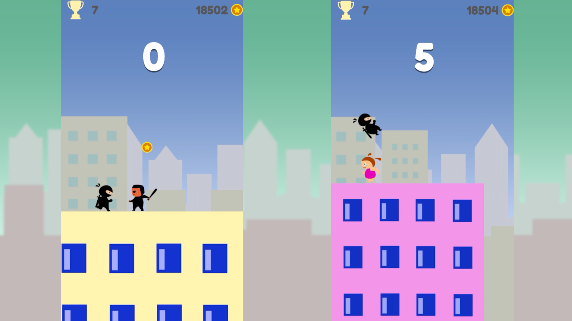 Ниндзя на бегу — screenshot 1