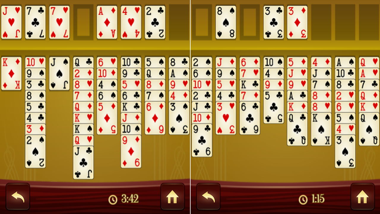 Solitaire Freecell screenshot