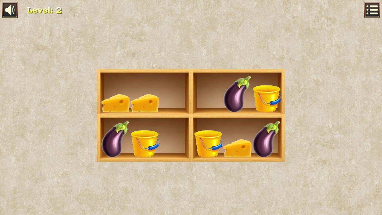 Put it on the shelves: Sort objects screenshot