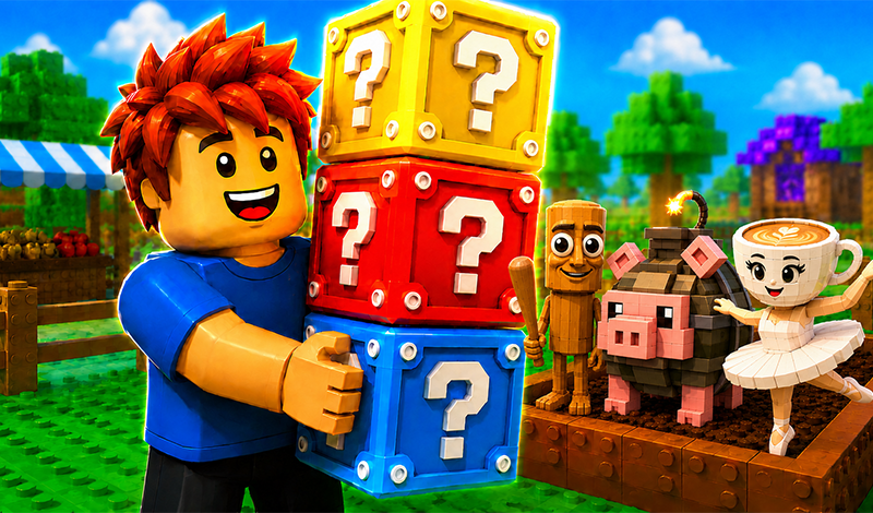 Obby: Grow a Garden Brainrot game cover