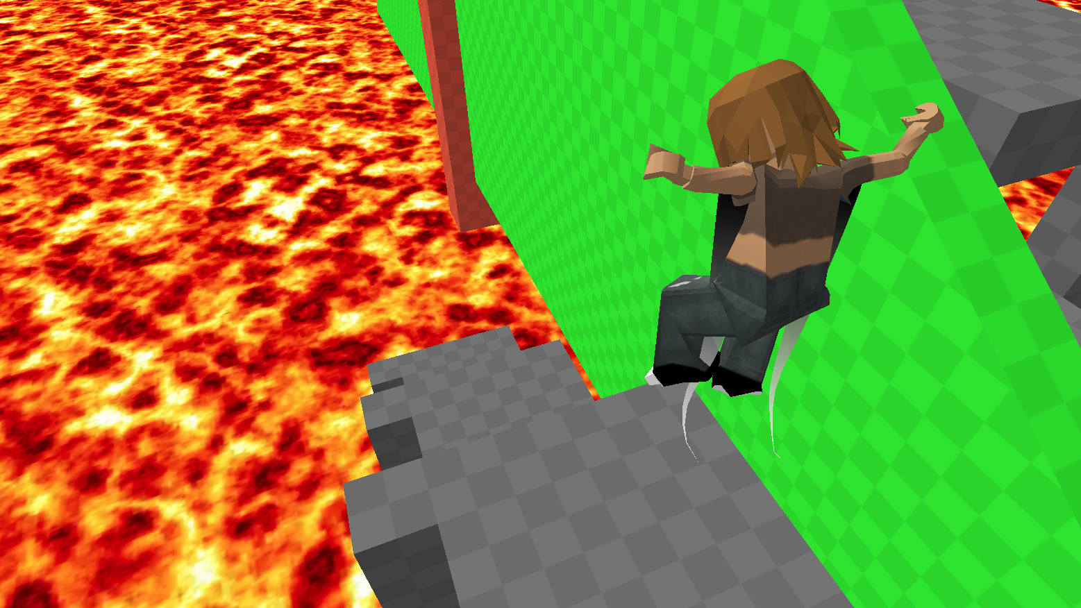 100 Player Floor Is LAVA: Obby! screenshot