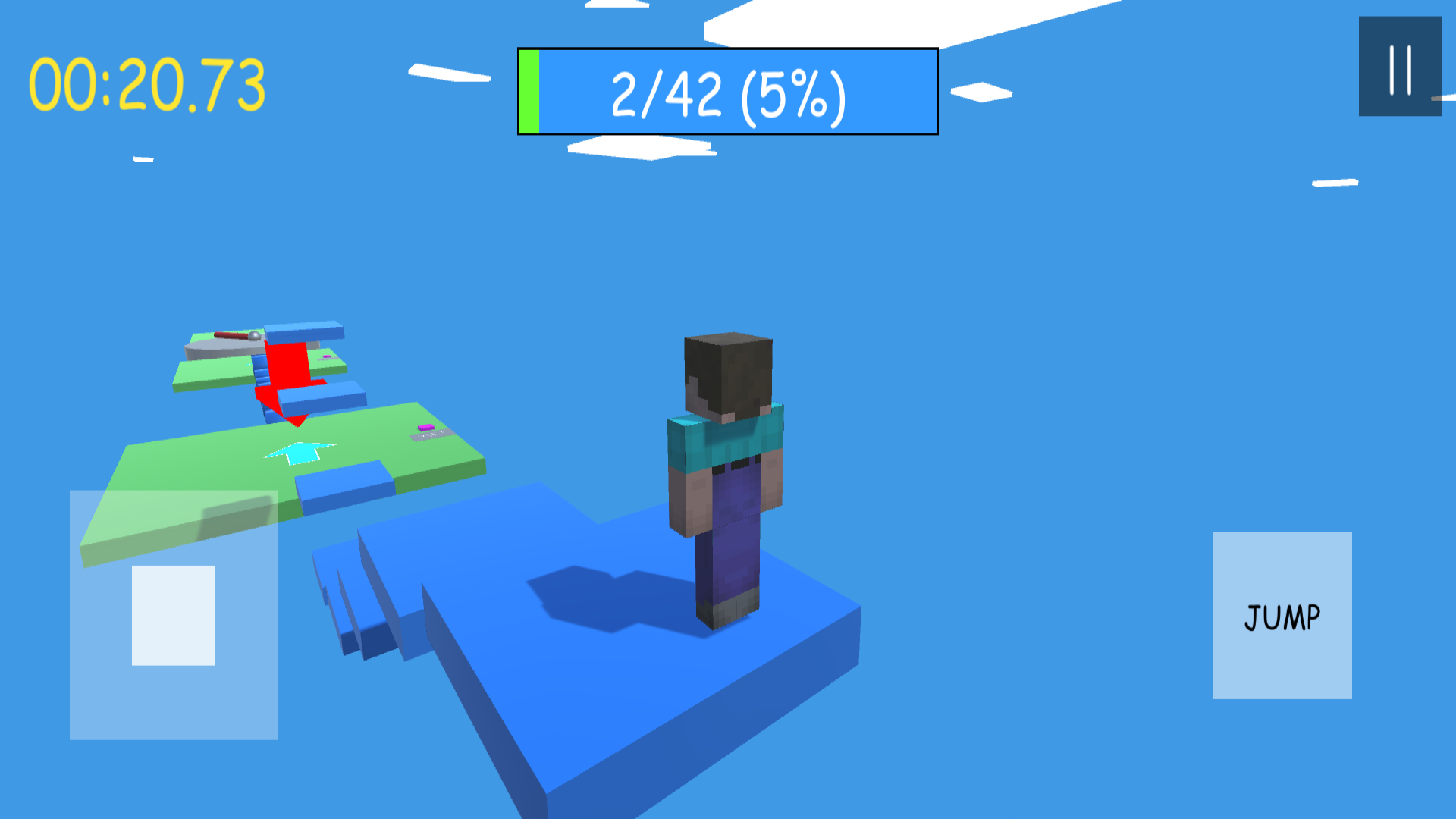 Noob: Obby Parkour 3D — screenshot 4