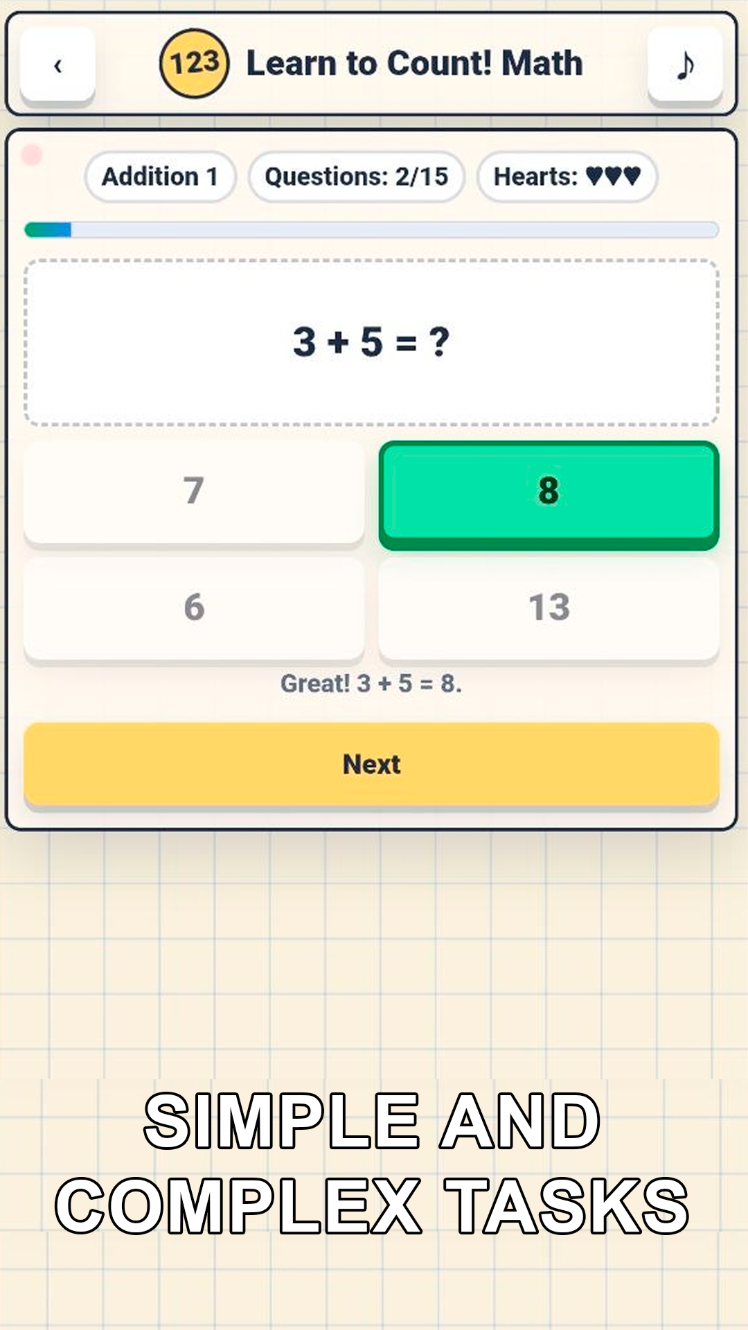 Let's learn to count! Mathematics screenshot 4