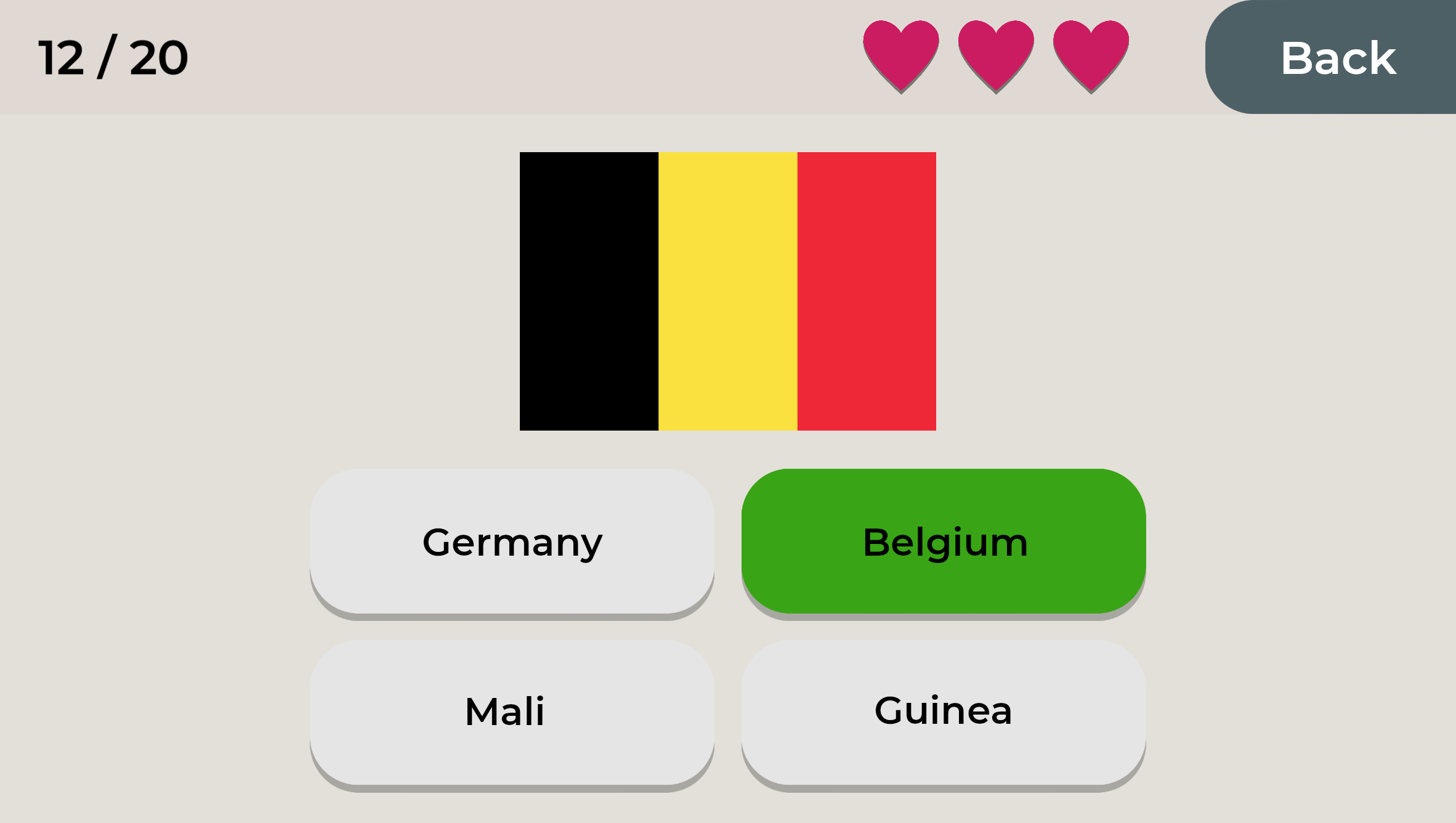 Game of Flags Quiz screenshot