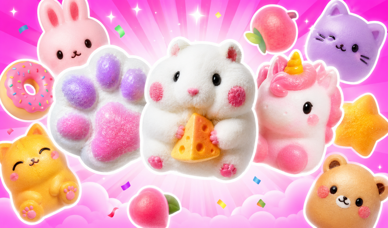 Connect SQUISHES - collect them all! game cover