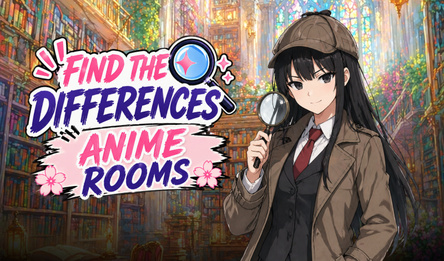 Find the Differences: Anime Rooms