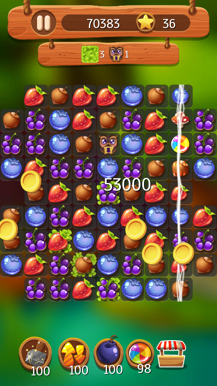 Mystery Forest Match 3 screenshot 5