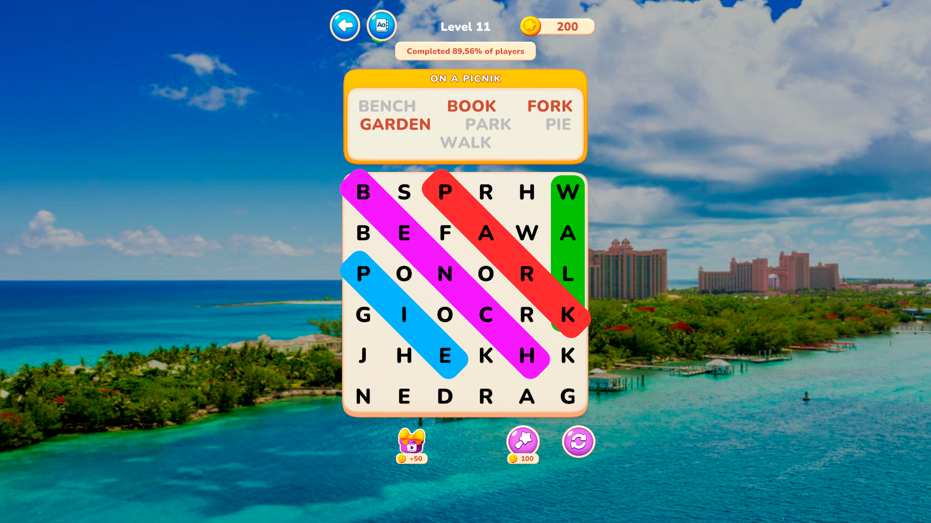 Word Search: Word Magic screenshot 2