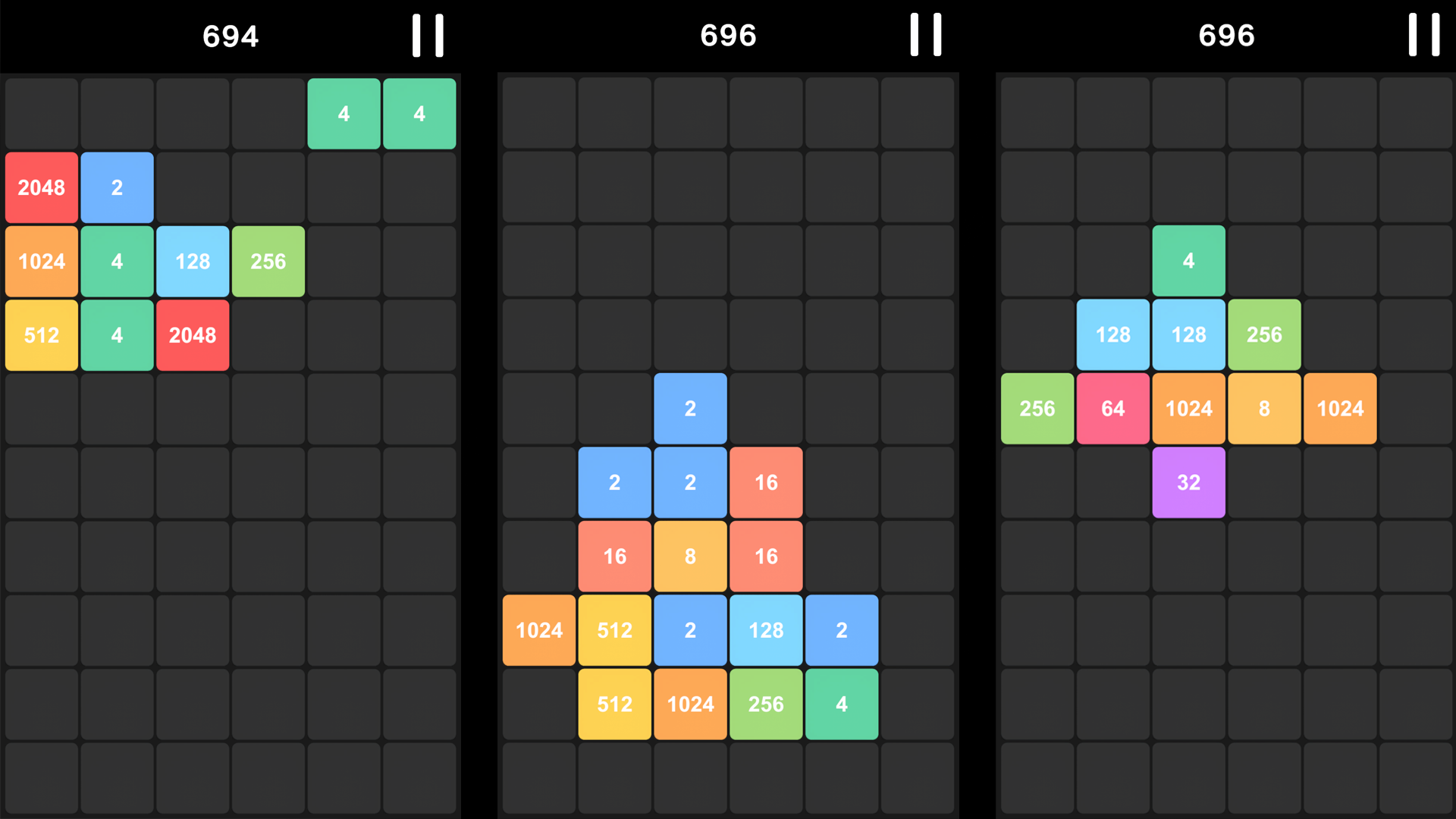 Раздели 2048 — screenshot 1