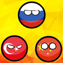 Pac-man Countryballs!