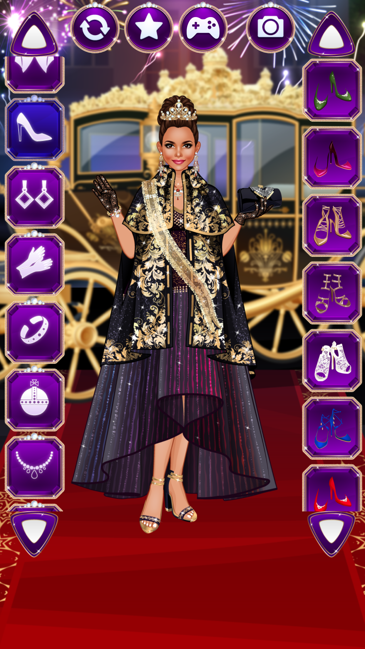 Royal Fashion Dress Up screenshot 13