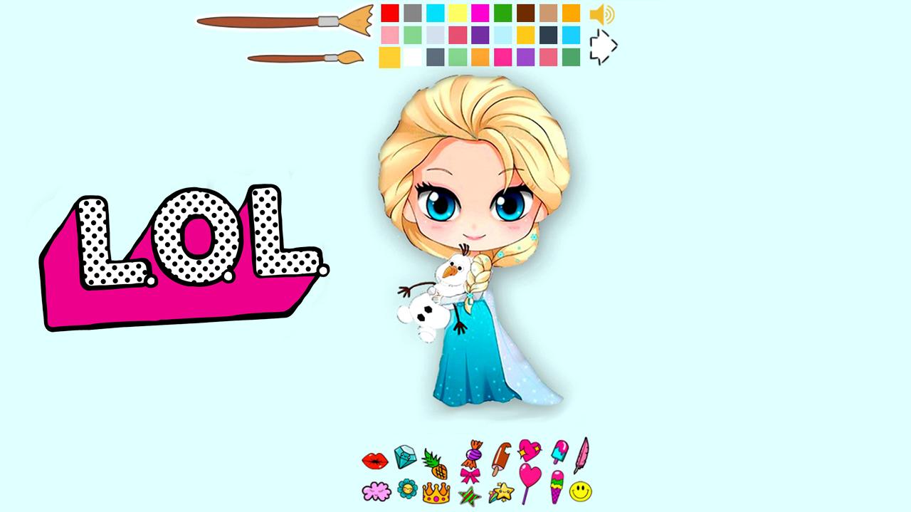 LOL Princess ASMR Color book screenshot