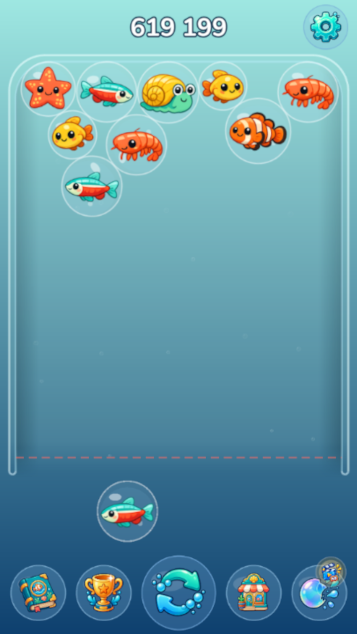 Aquarium: Connect the Bubbles screenshot 3