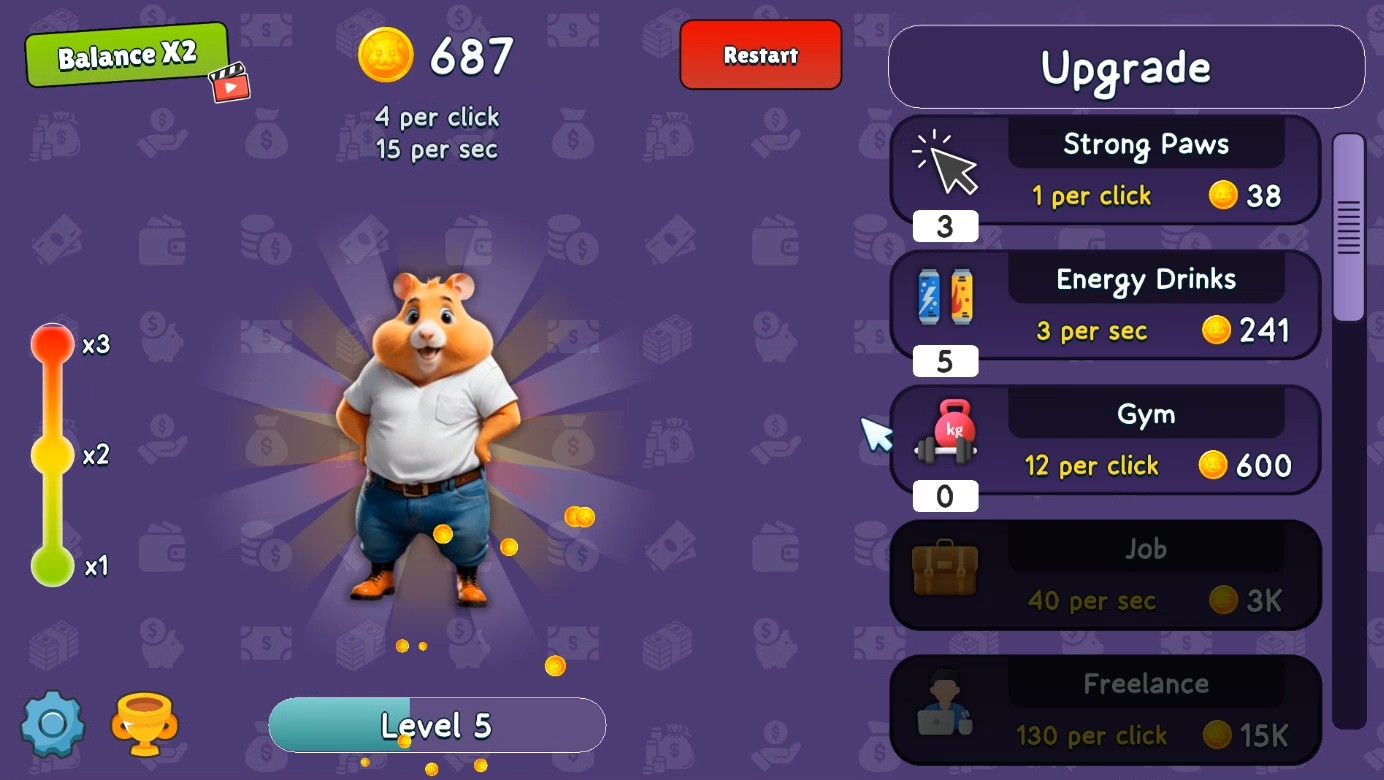 Hamster Kombat: Billionaire's Journey — screenshot 2