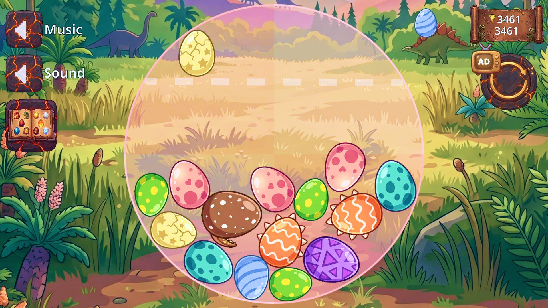Merge Dino Eggs screenshot 1