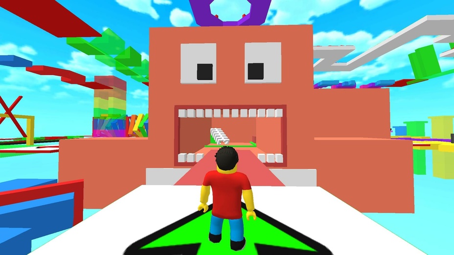 Gameplay screenshot from Obby: Easy Parkour