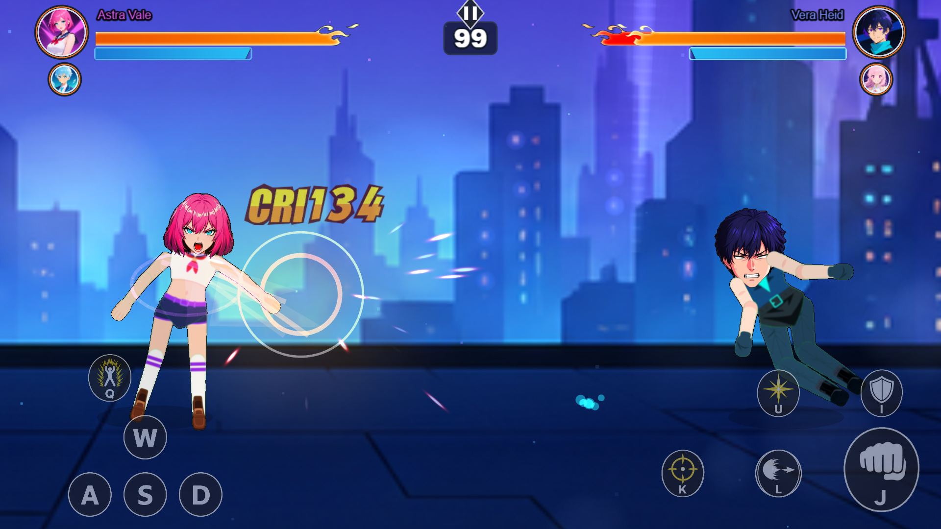 Anime Fighting: Tokyo Streets to the Last Star — screenshot 9