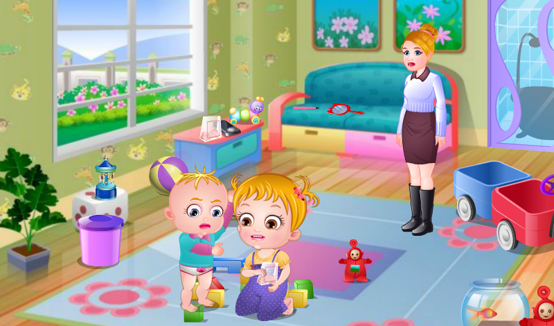 Baby Hazel Sibling Trouble game cover