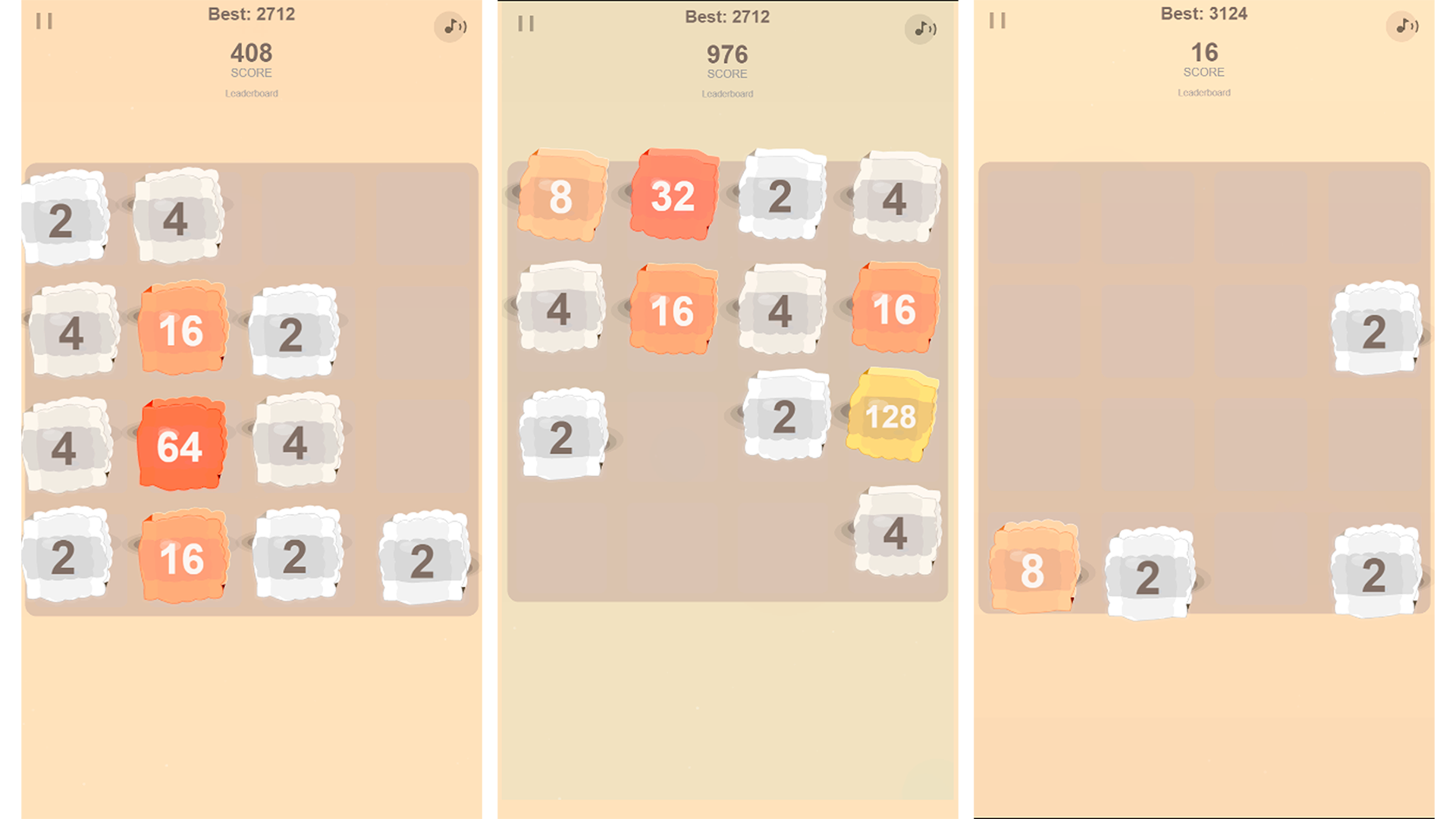Jelly 2048 3D — screenshot 2
