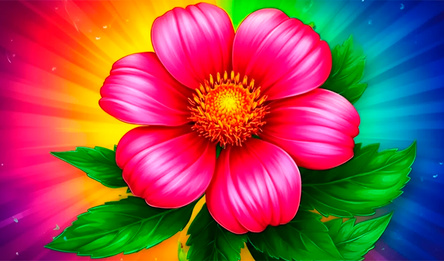 Combine flowers in the greenhouse