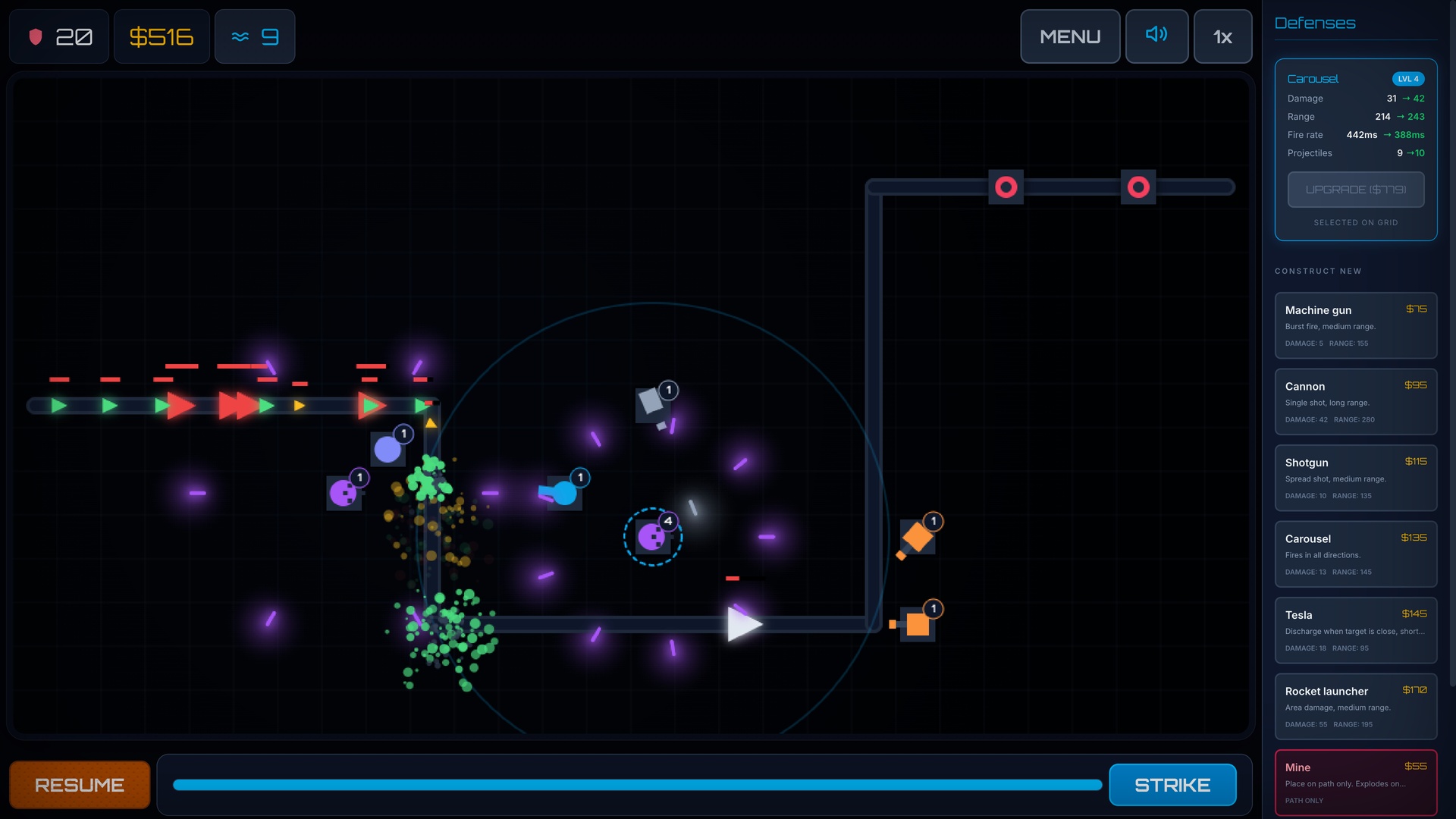 Gemini Strike - Tower Defense — screenshot 1
