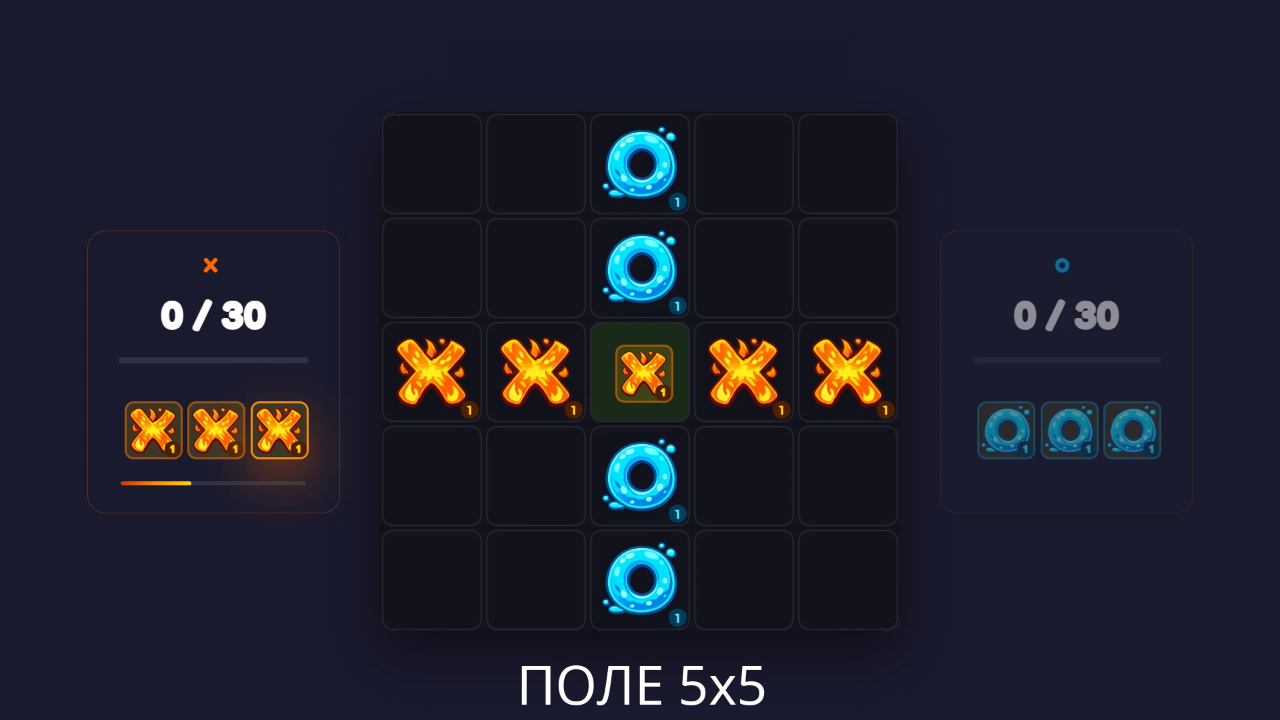 Крестики-Нолики: Слияние — screenshot 4