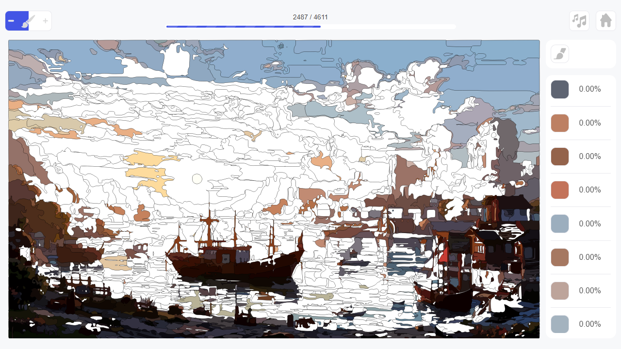 Coloring book online: coloring pages o"Nature" screenshot