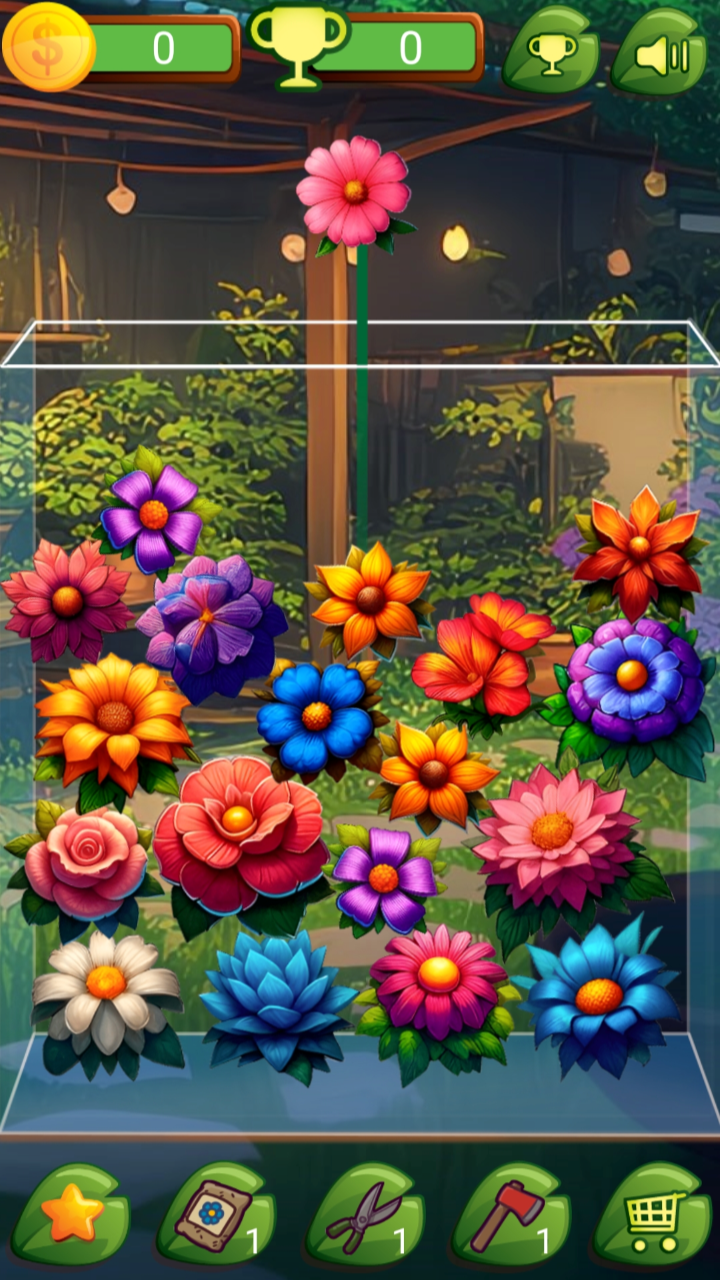Flowers Merge 2048! Collect all screenshot 8