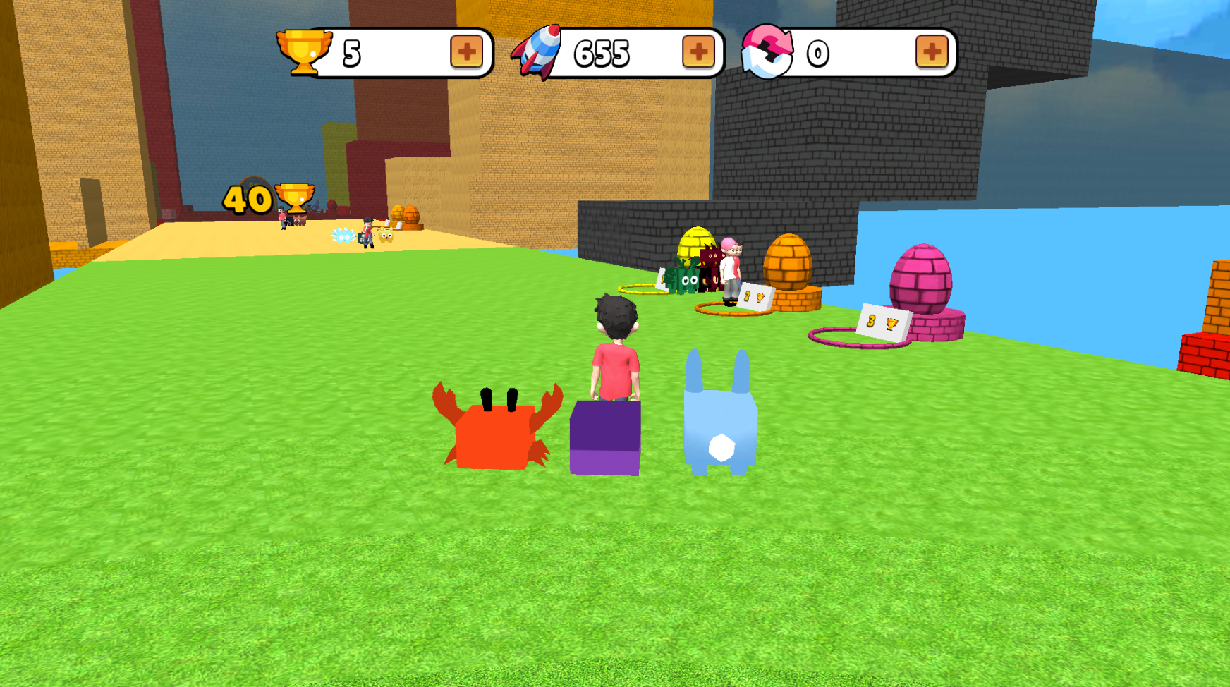 Obby: +1 Jump per Click screenshot