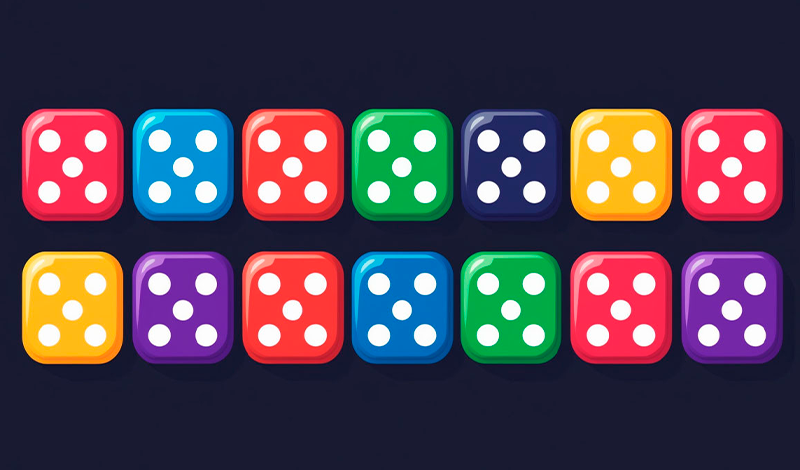 Cubes in a row game cover